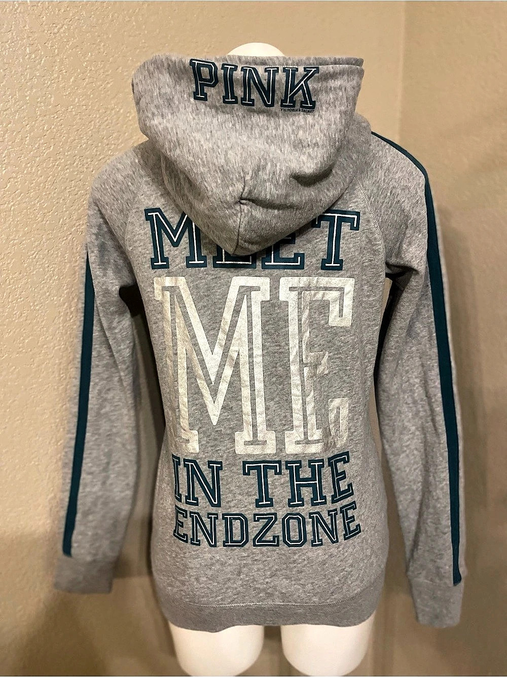 Victoria's Secret Pink Nfl Philadelphia Eagles Sweatshirt Hoodie - Picture 2 of 3